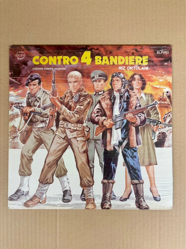 Riz Ortolani - Contro 4 Bandiere - Lp in vinile sigillato