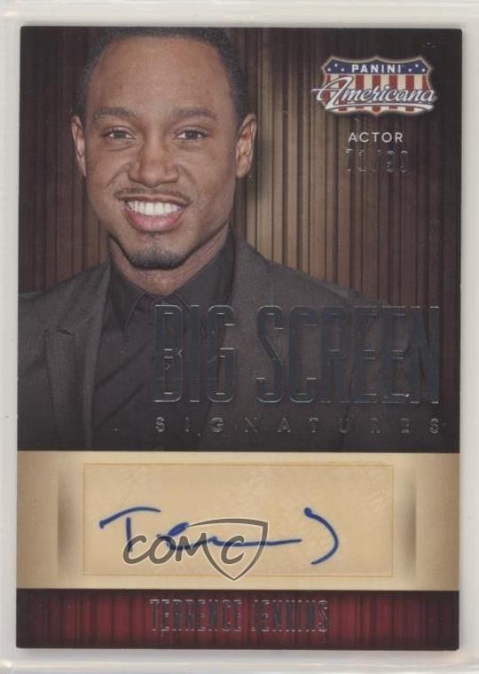 2015 Panini Americana Big Screen Firme 71/99 Terrence Jenkins Auto 0c6