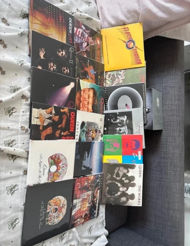 Discografia Queen incelofanata