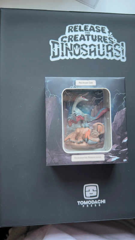 Multiplane Card Velociraptor Mongolensis /2000