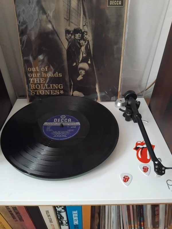 The Rolling Stones Out of our heads vinyl UK stéréo Variante pochette