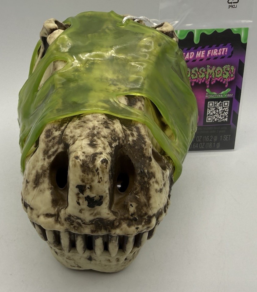 GrossMos! Surprise Dino Serie 1 - Teschio di dinosauro misterioso con melma e schiuma nuovo