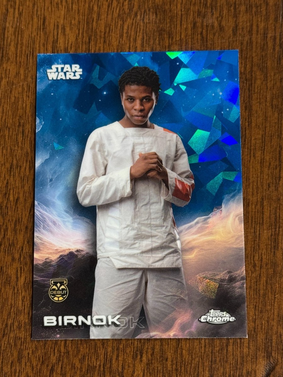 2025 Topps Chrome Star Wars Sapphire Birnok #8