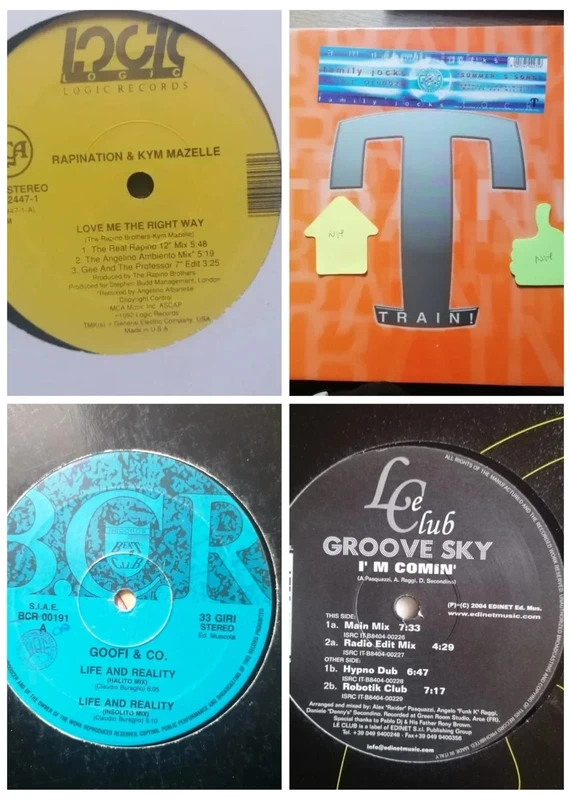Lotto 4 dischi Dance & House Music 90/2000