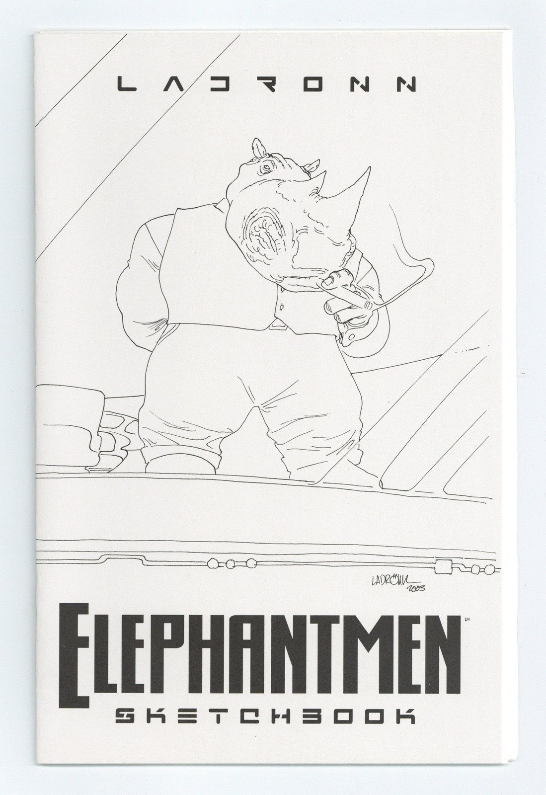 Elephantmen Sketchbook #1 VF- 7.5 2004