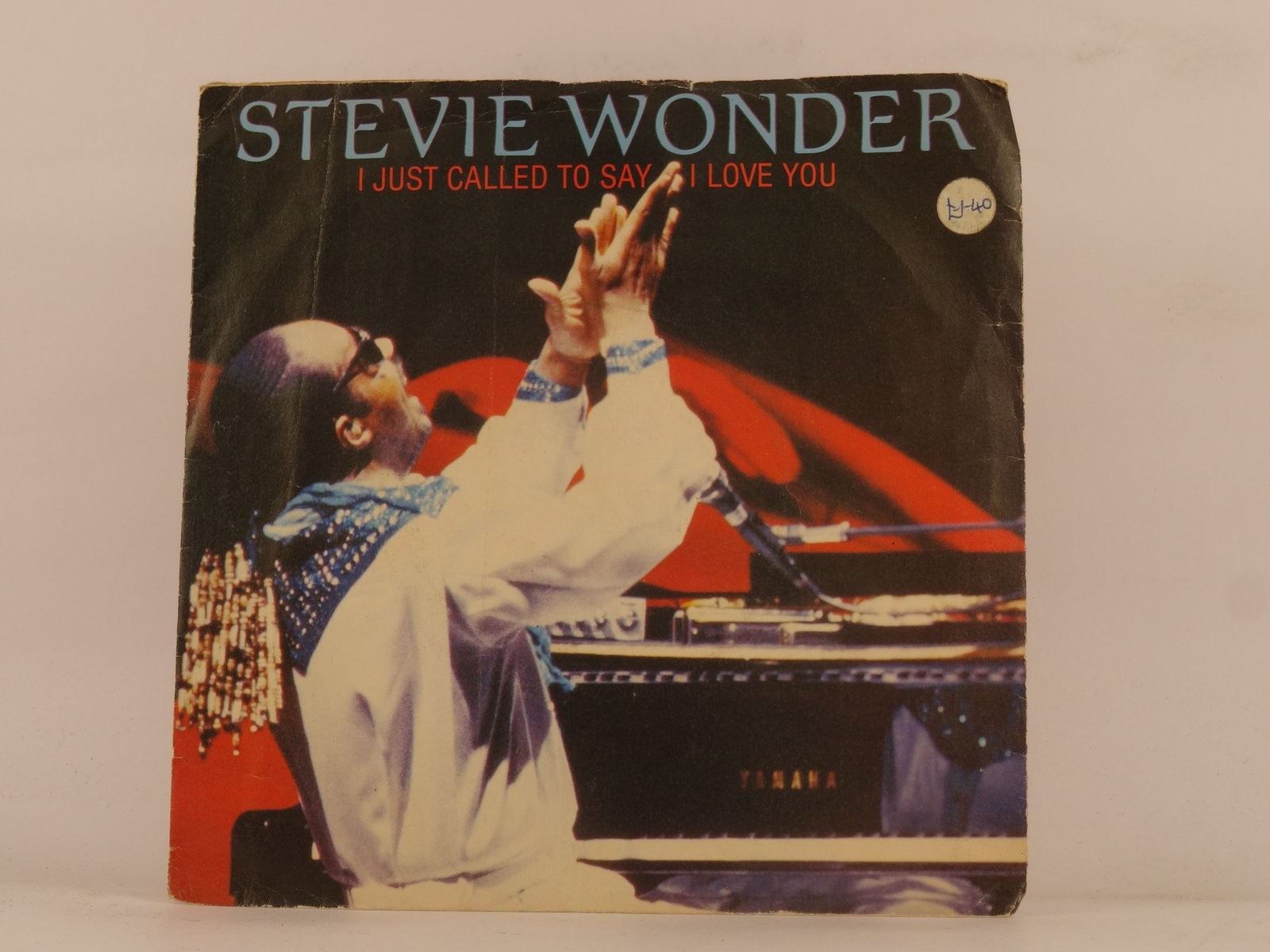 STEVIE WONDER I JUST CALLED TO SAY I LOVE YOU (113) 2 Track 7" Single plus Pictu