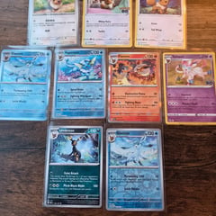 Pokemon eevee evolution kaarten