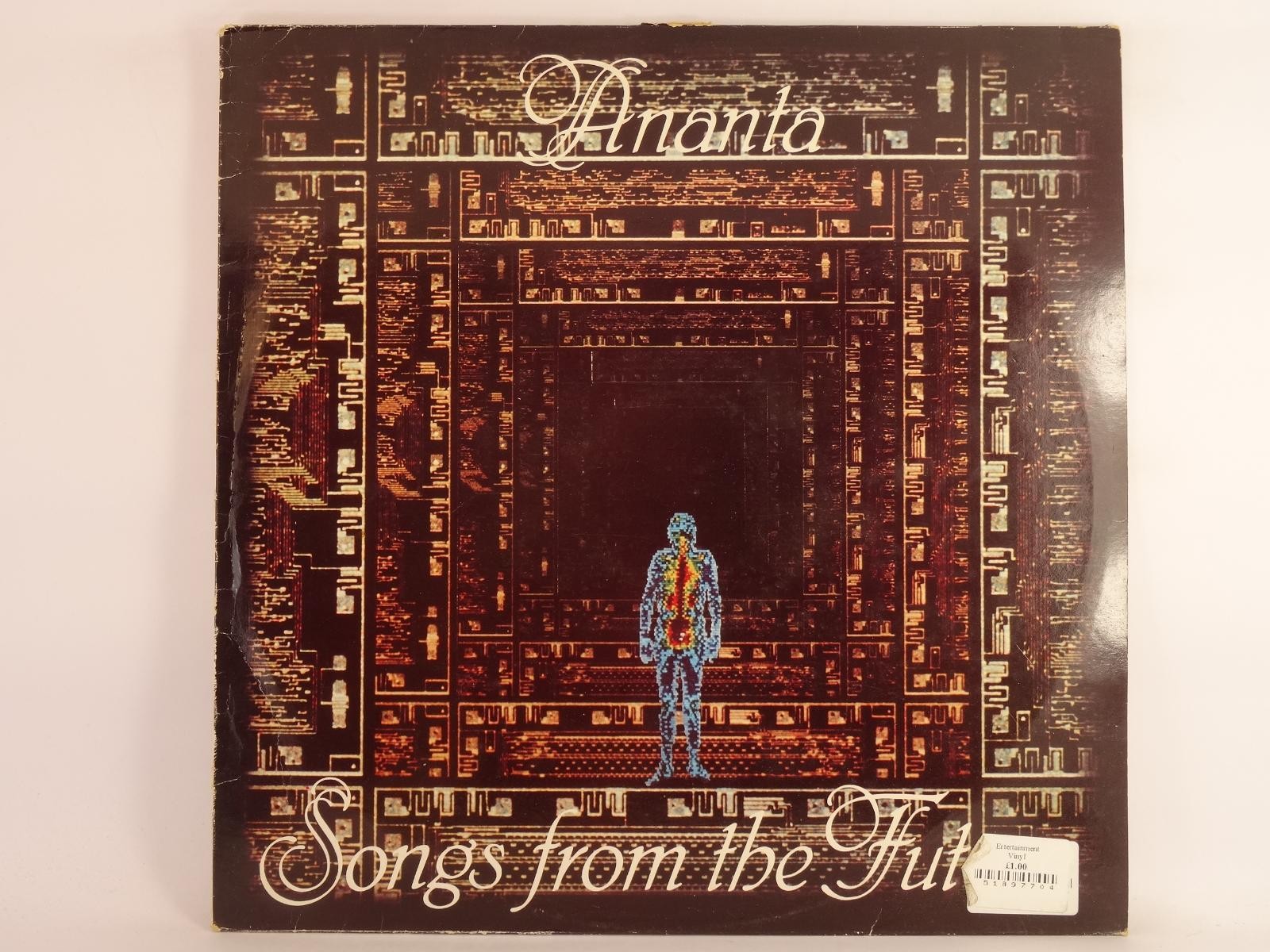 ANANTA SONGS FROM THE FUTURE (328) 9 Track LP including Picture Sleeve TOUCHSTON