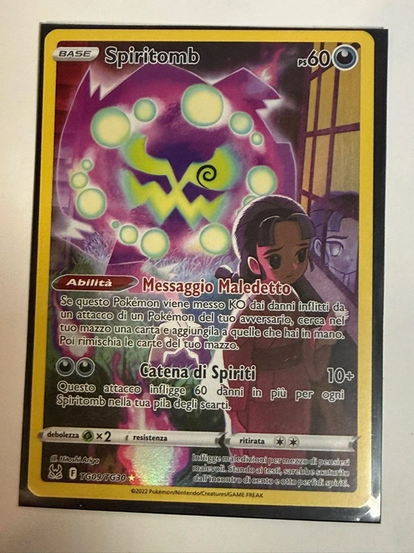 Carta pokemon Spiritbomb