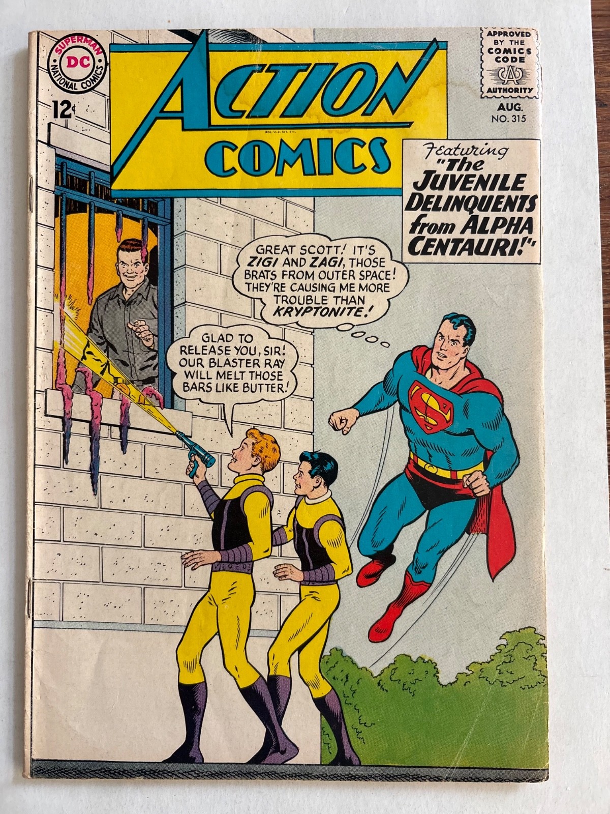 Action Comics #315 (DC - 1964) - VG/FN