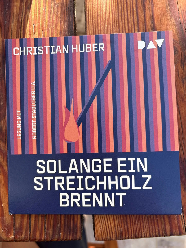 CD Hörbuch Solange ein Streichholz brennt
