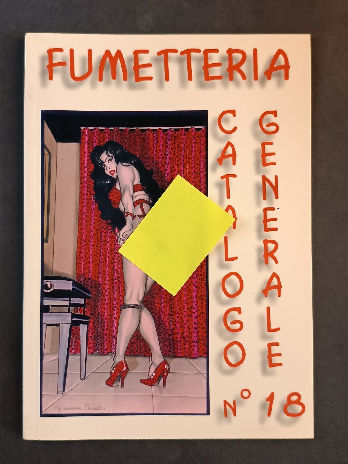 Catalogo Fumetteria Generale n. 18 Copertina Giovanna Casotto