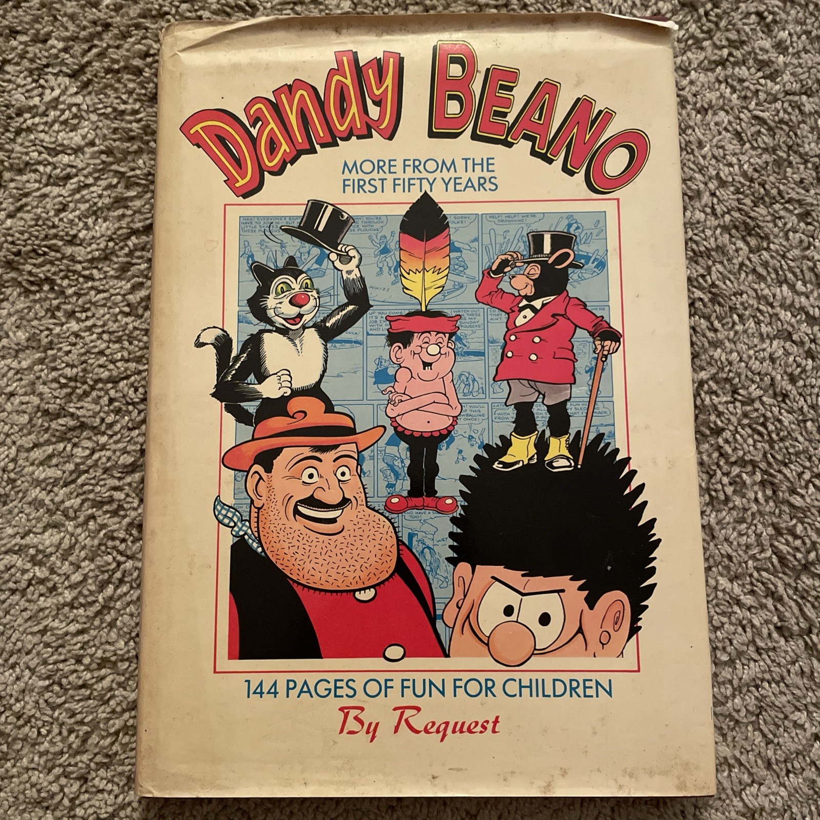 Dandy Beano più dei primi cinquant'anni non ritagliato 1989 grande fumetto