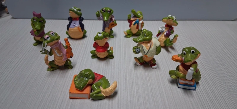 Kinder coccodrilli 91/92 originale