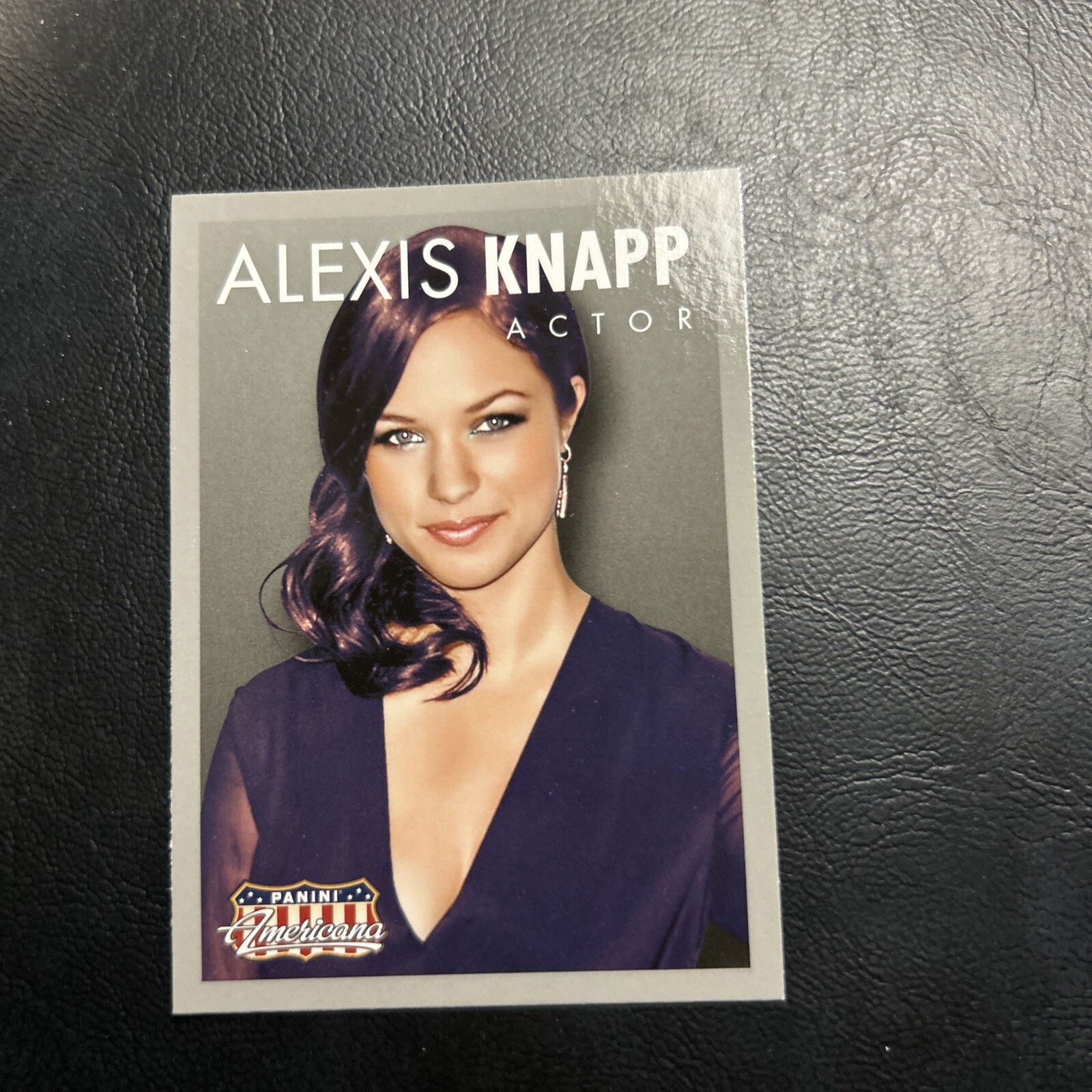 B101d 2015 Panini Donruss Americana #52 Alexis Knapp passo perfetto