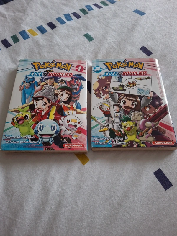 Pokemon épée et bouclier tome 1 et 2