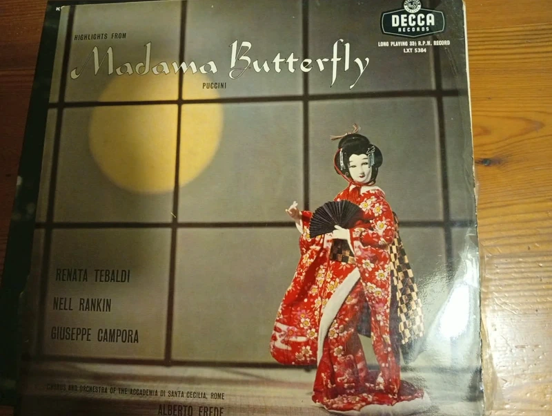 Madama Butterfly Puccini vinile
