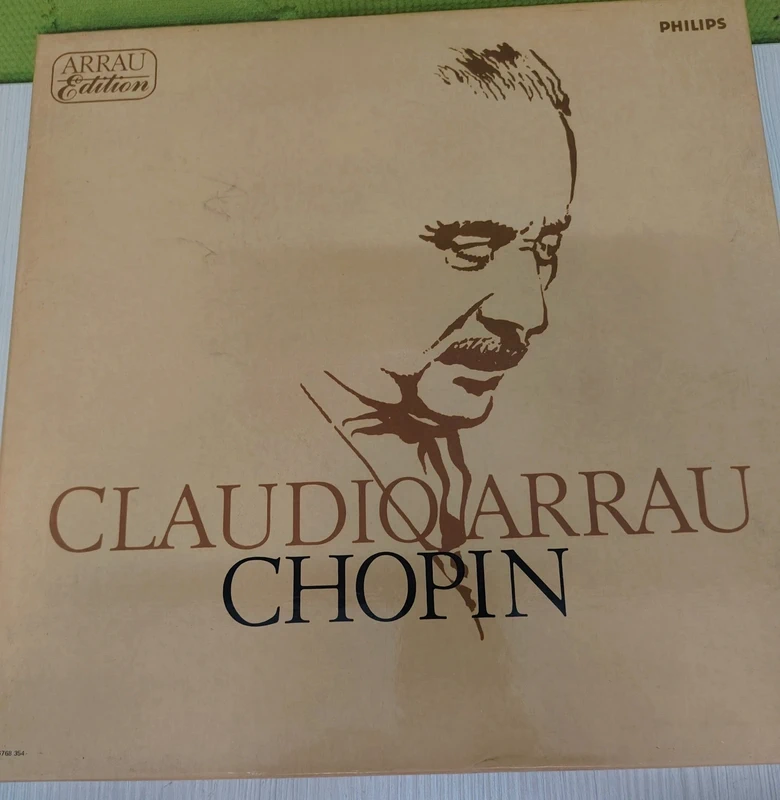 Caja / Box Set 9 LP Vinilo: Claudio Arrau - Chopin (Philips)