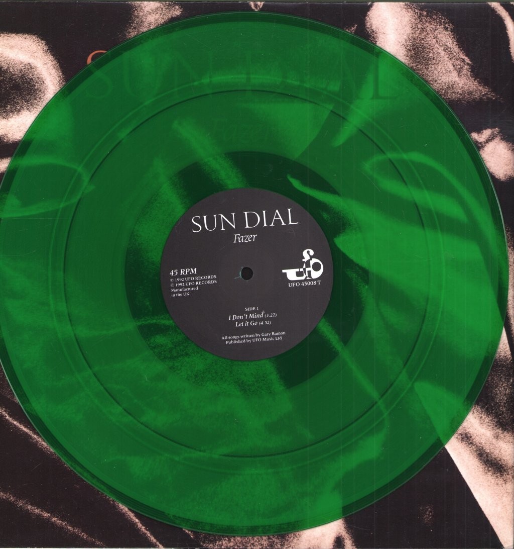 Sun Dial Fazer 12" Vinile 45RPM Edizione Limitata 4 Brani Verde EP