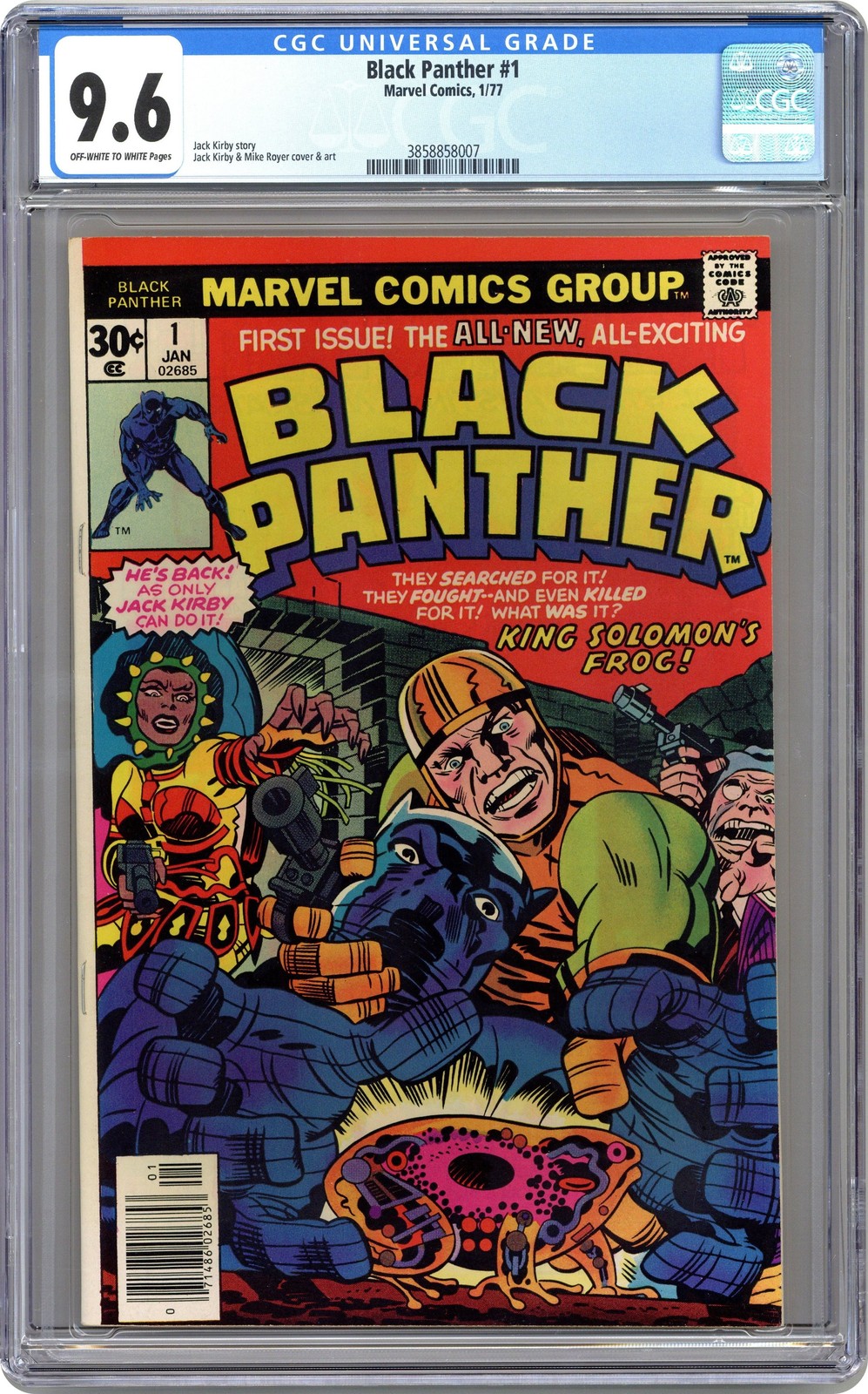 Black Panther #1 CGC 9.6 1977 3858858007