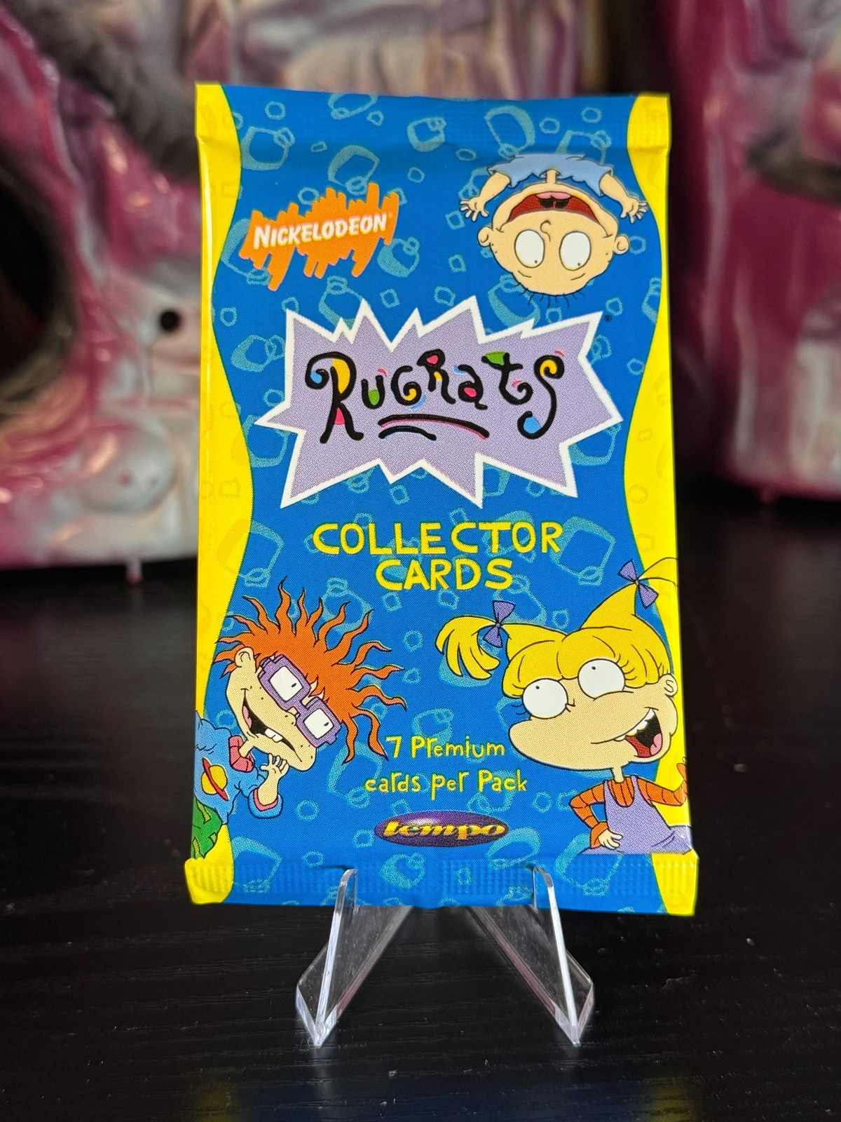 1x Carte collezionabili Rugrats 1997 tempo Nickelodeon confezione sigillata