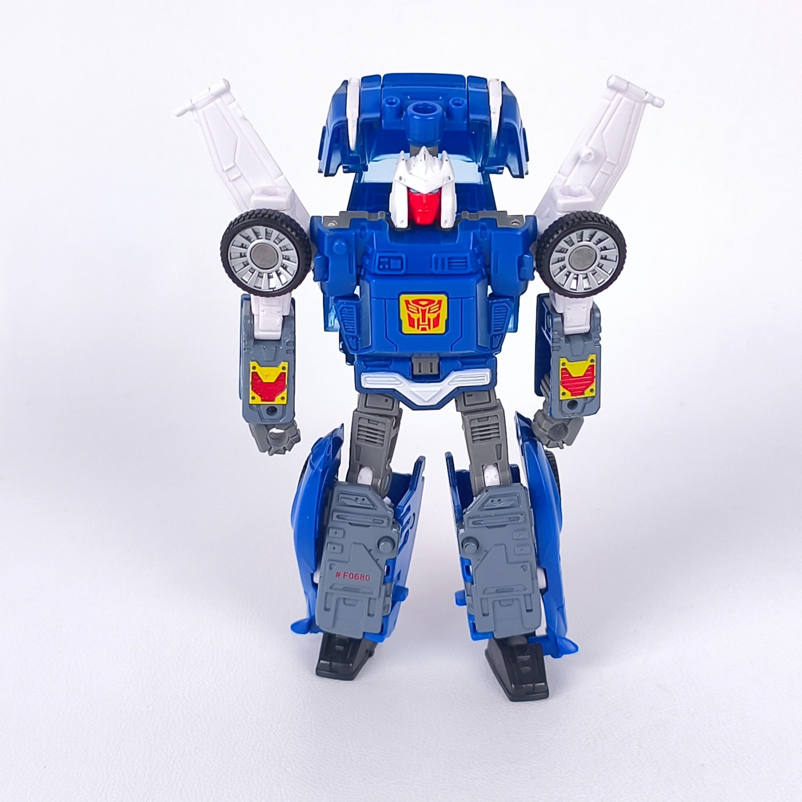 Transformers Autobot Tracks Kingdom Deluxe Class - solo personaggio