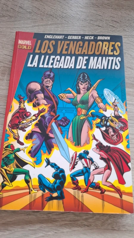 Libro los Vengadores La llegada de Mantis
