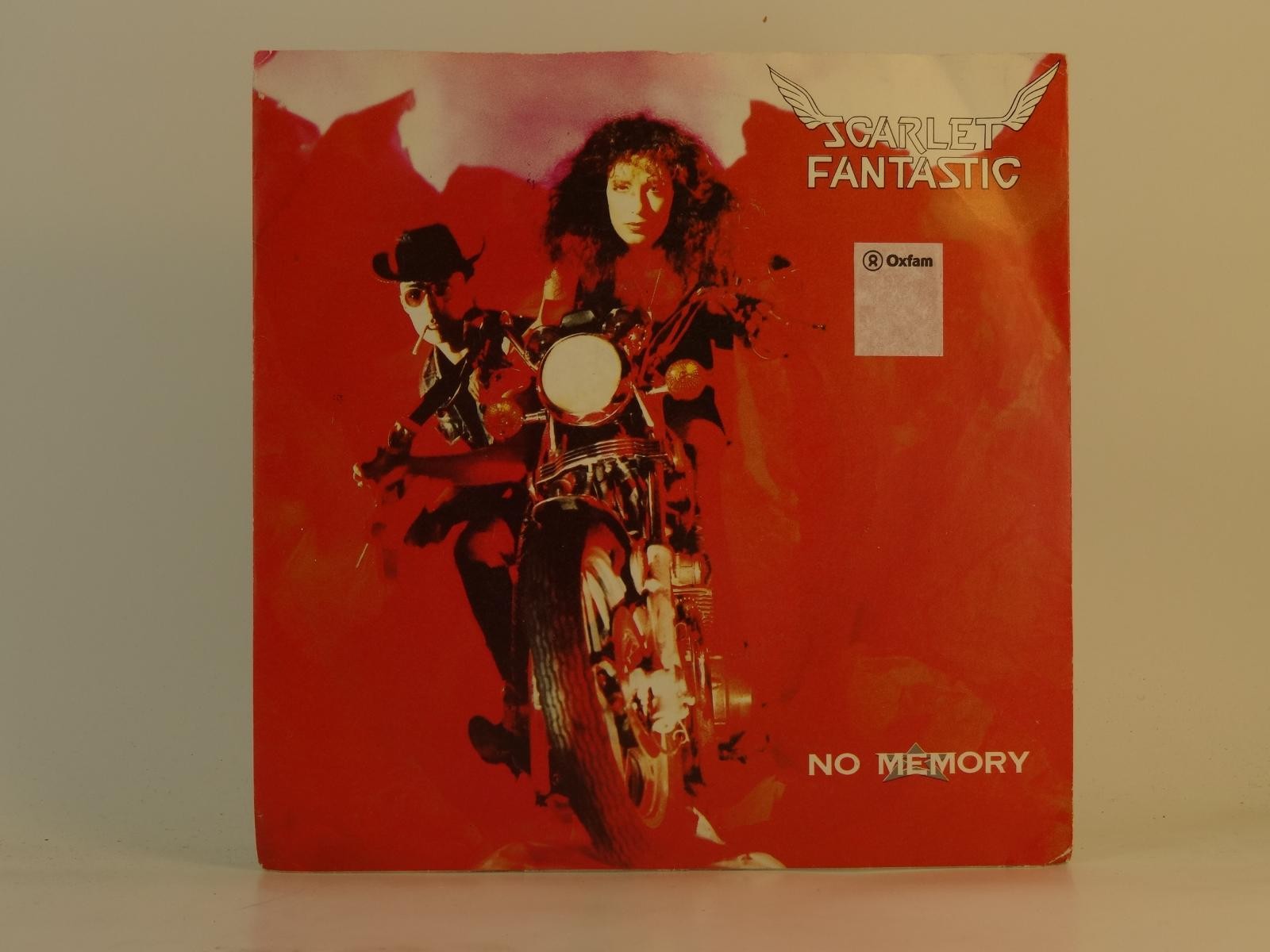 SCARLET FANTASTIC NO MEMORY (60) 2 Track 7" Single plus Picture Sleeve ARISTA RE