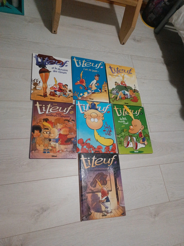 Lot de bd titeuf