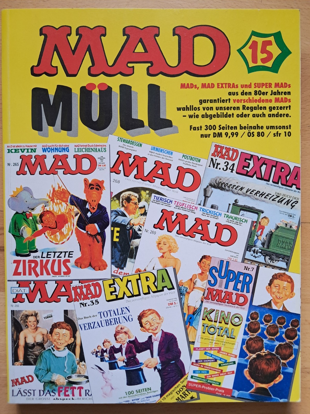 Mad Müll n.15 - TOP Z0-1 volume da collezione con Super Mad n.5, Mad n.265
