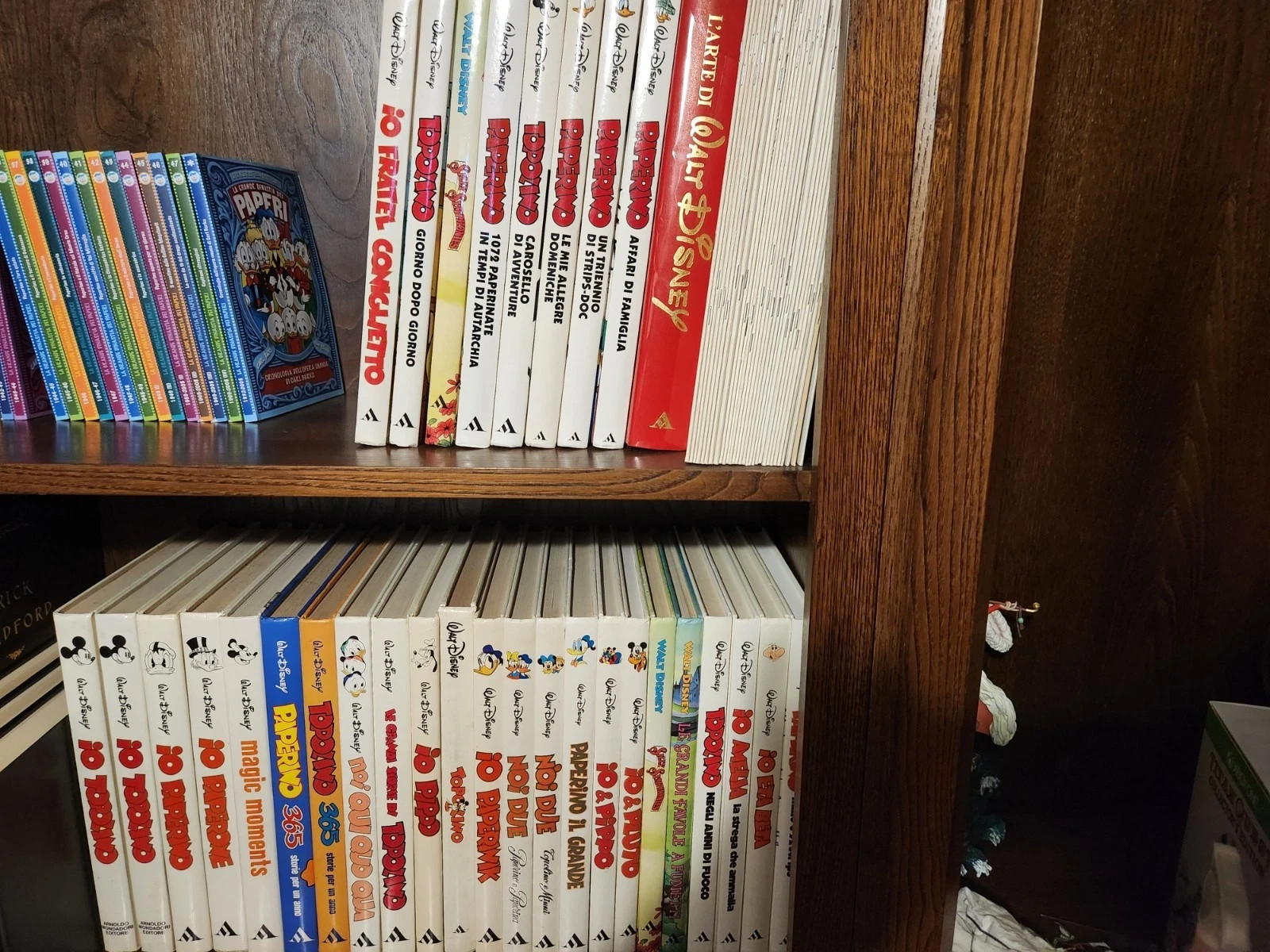 31 CARTONATI STRENNE DISNEY MONDADORI VOLUMI PRIMA EDIZIONE IO TOPOLINO ETC.