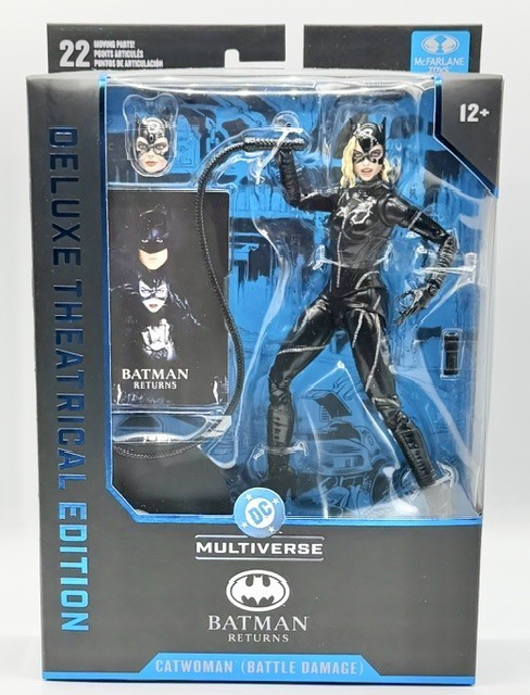 NEW Mcfarlane Theatrical Edition:  Batman Returns - Catwoman  (Battle-Damage)