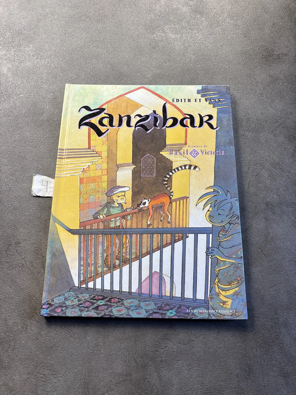 Bande dessinée zanzibar