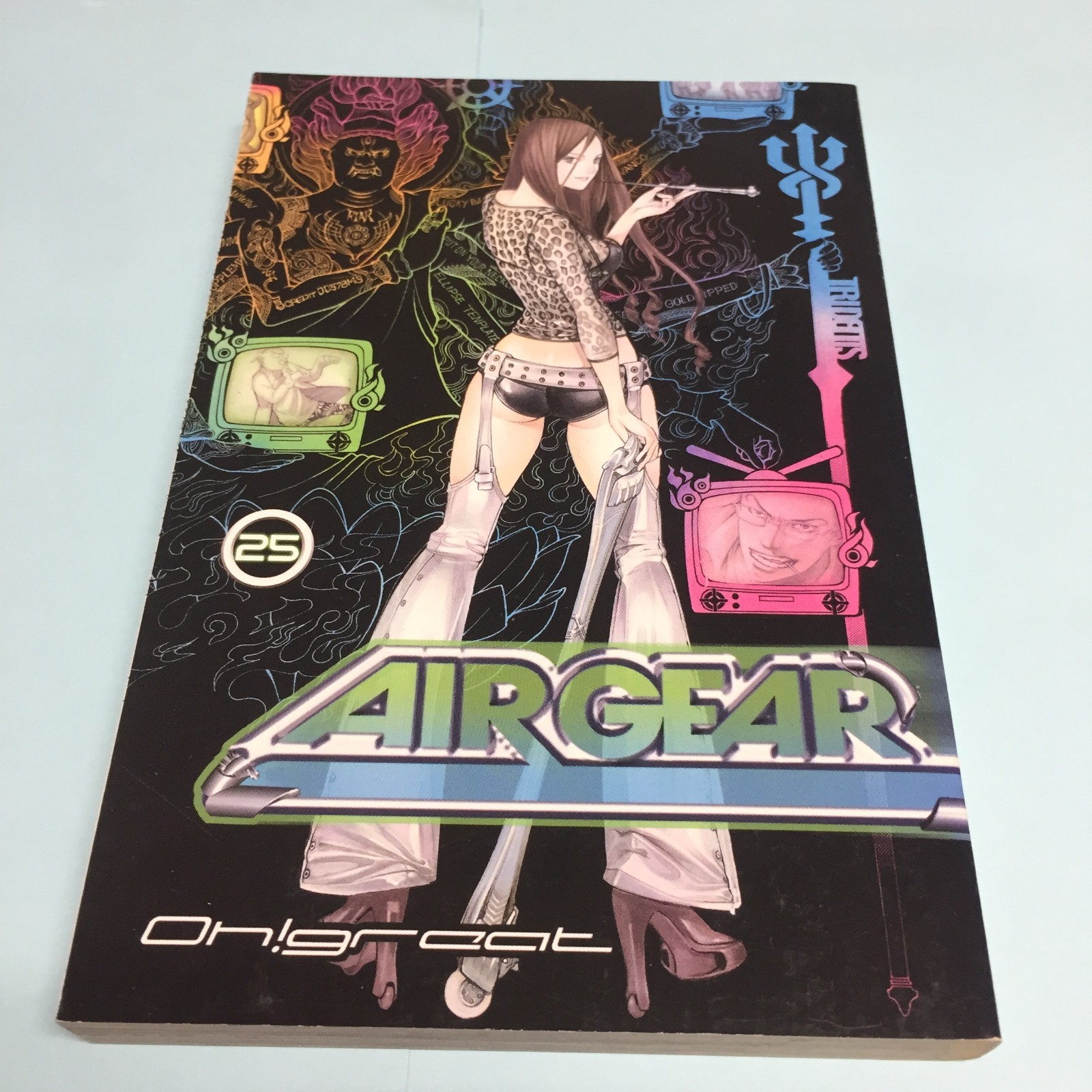 Air Gear Volume 25 Manga Inglese Vol Oh Ottimo Singolo