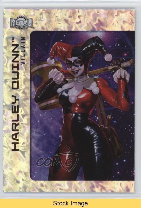2025 Skybox Metal Universe Batman Alta Serie Nemesis Harley Quinn LEGGI 0q72