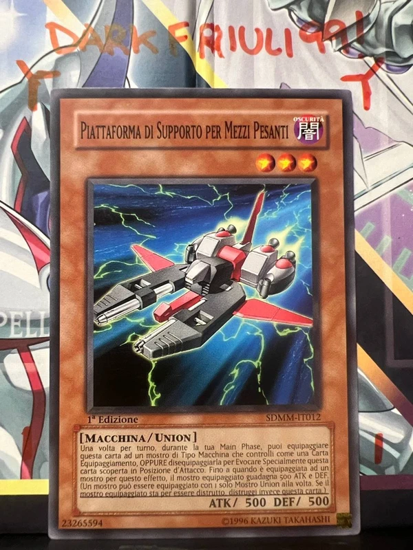 YuGioh/edison - Piattaforma di supporto per mezzi pesanti SDMM-IT012 comune