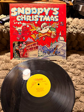 Snoopy Snoopy's Christmas 12" Black Vinyl Stereo LP Tinkerbell SX 1731