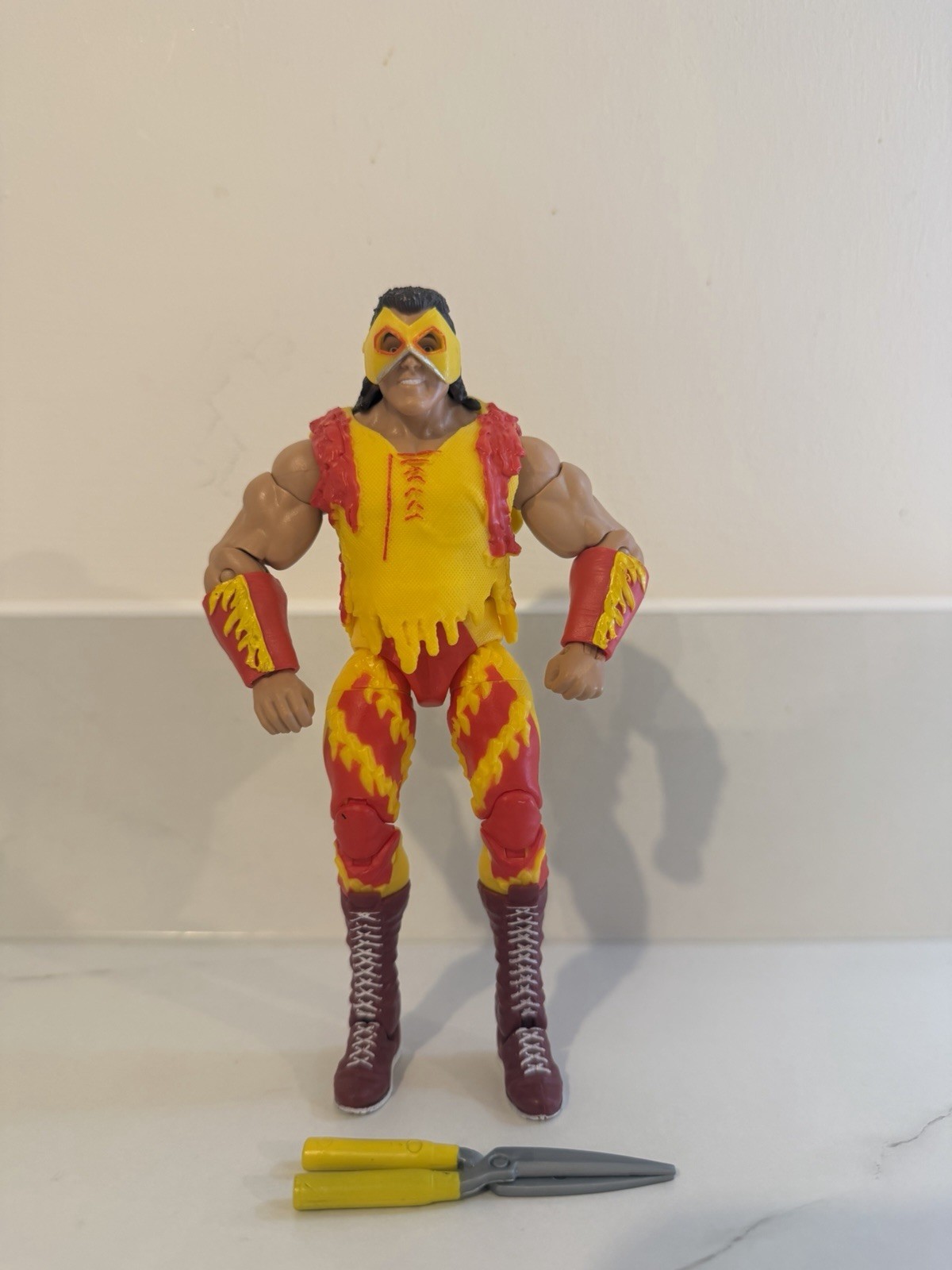 WWE Elite Collection Action Figure Brutus Beefcake il barbiere