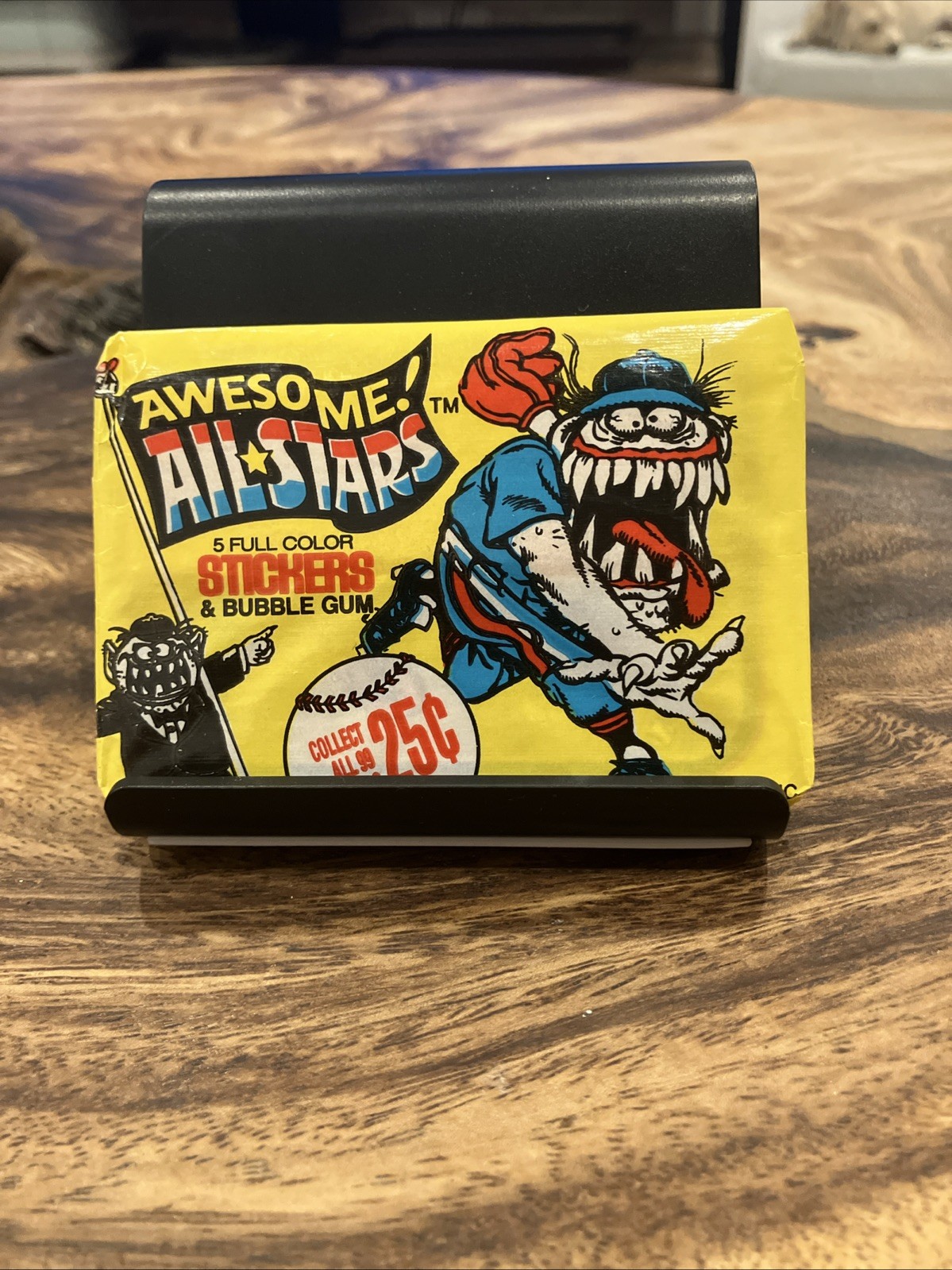 Vintage 1988 Awesome All Stars Leaf Trading Cards Gum - 1 Wax Pack