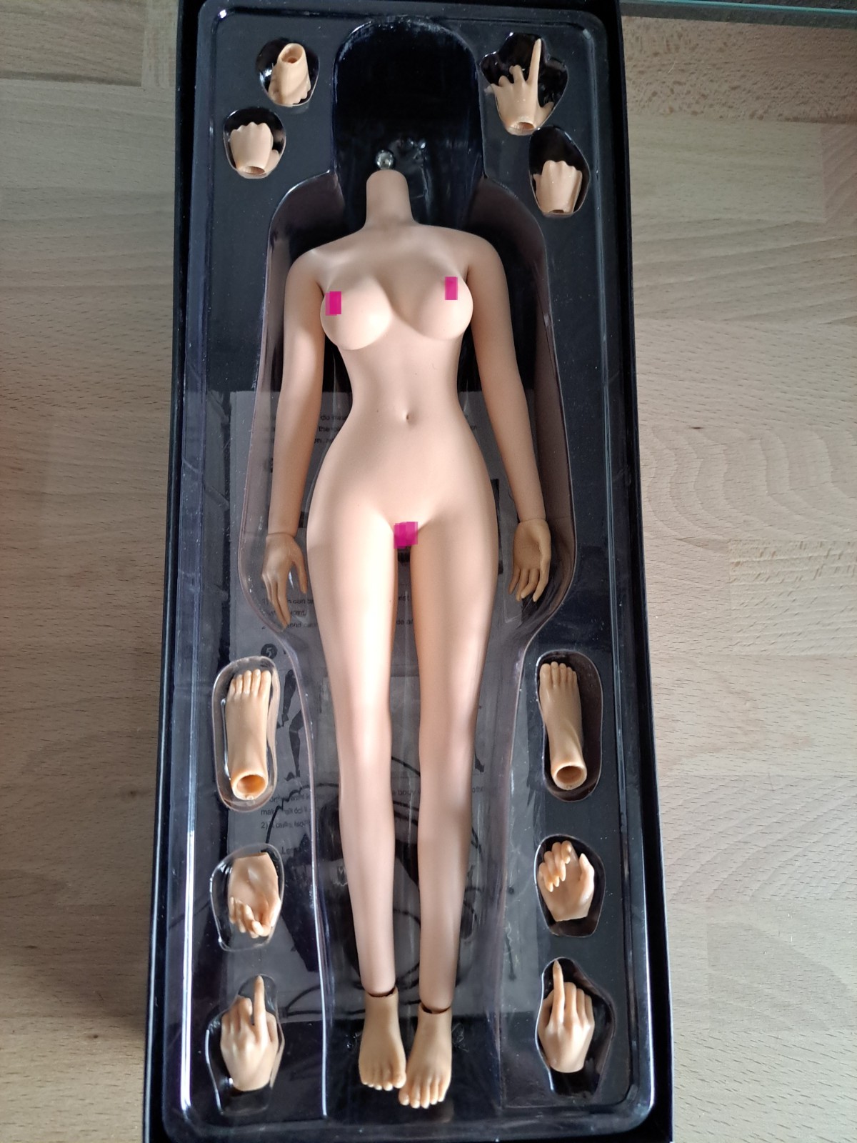 Ant toy 1/6 corpo femminile tonalità normale AB001