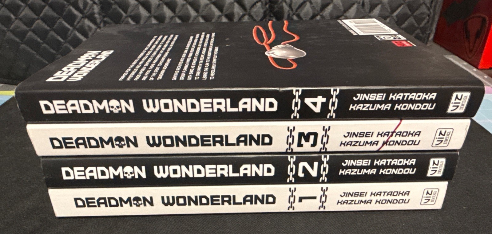 Deadman Wonderland Manga 1-4