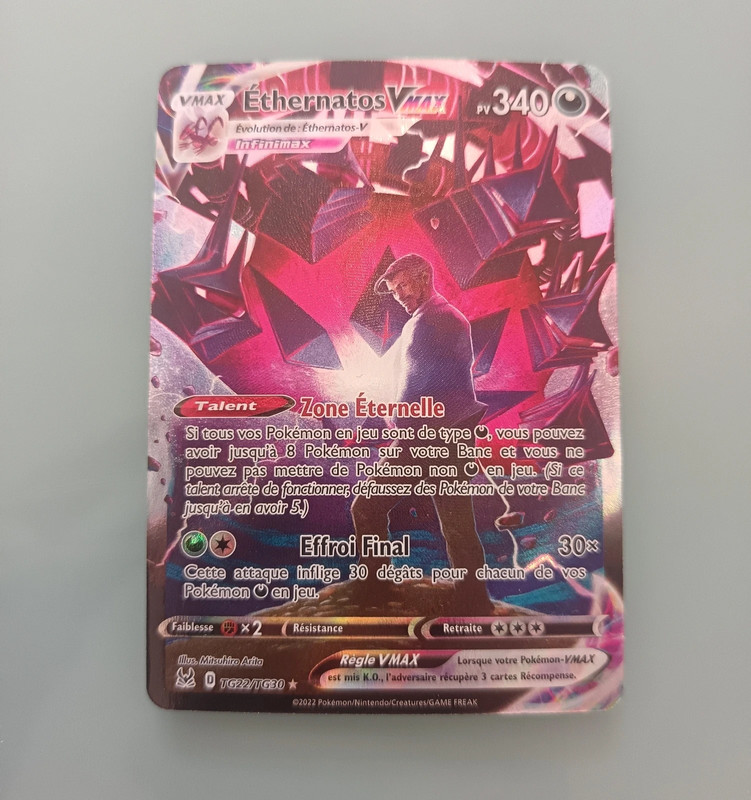 Carte Pokémon Ethernatos TG22