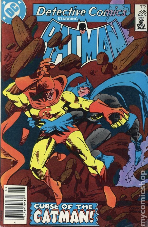 Detective Comics #538N VG- 3.5 1984 Immagine Stock Basso Grado