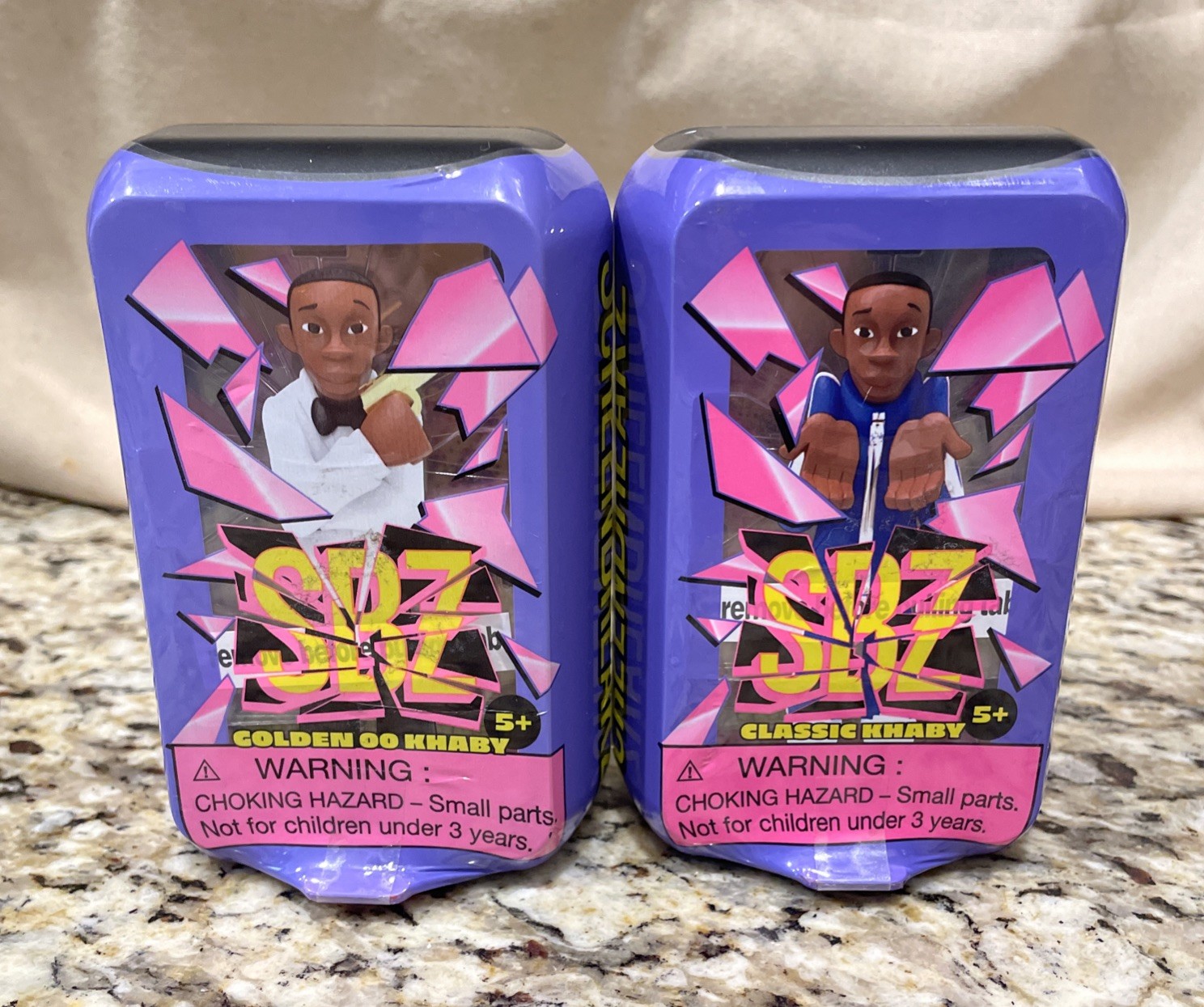 ScreenBreakZ Classic Khaby & Golden 00 Khaby4.5" Figura da Collezione Serie Lame