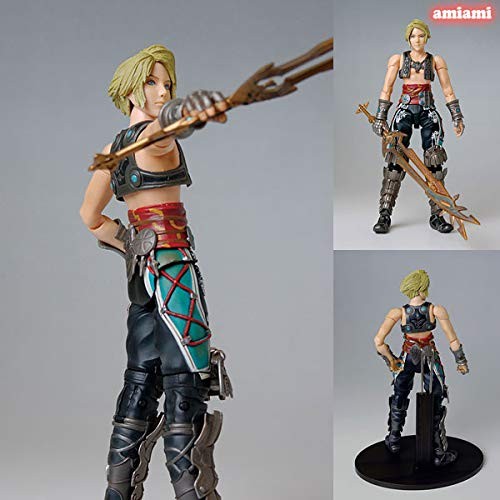 FINAL FANTASY XII PLAY ARTS Vaan (PVC Pre-painted Action Figure) Used Complete
