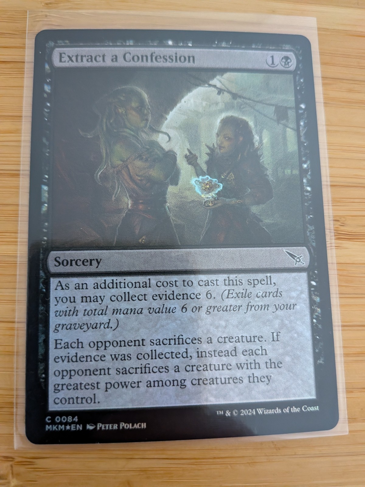 MTG Extract a Confession (FOIL) 0084 Murders at Karlov Manor M/NM Free UK P&P