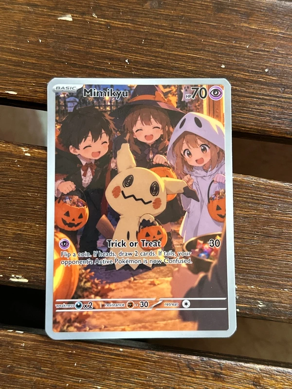 Mimikyu Fan Art Pokemon Inspired Halloween Limited Edition