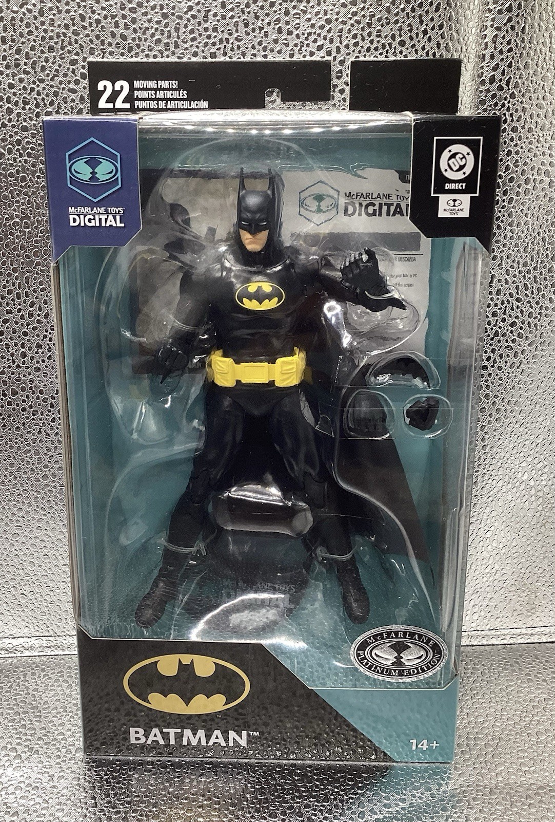 McFarlane Toys DC Direct Digital Platinum Edition Batman 7" Action Figure
