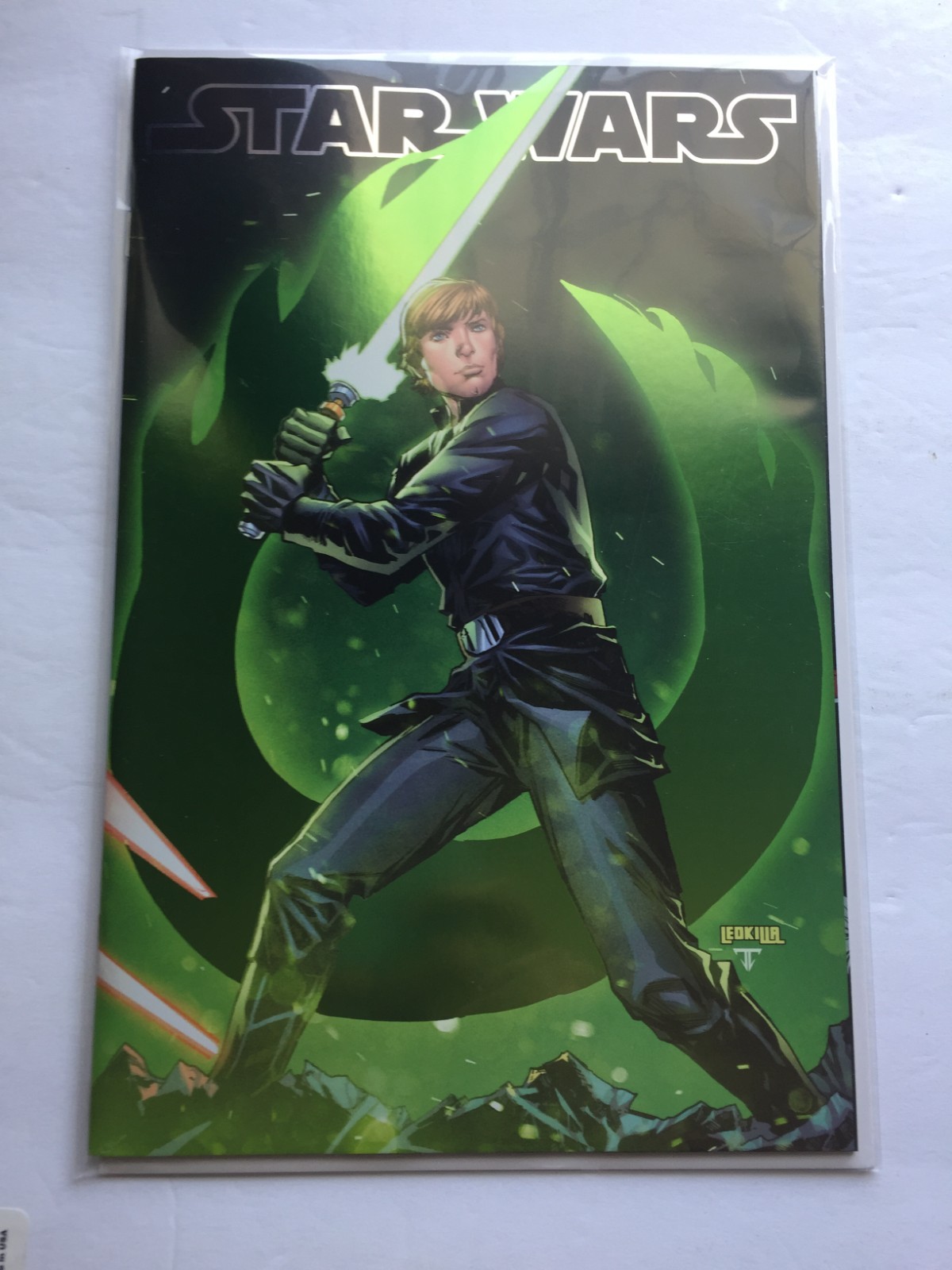 2025 Marvel Comics Star Wars Luke Skywalker variante foil #1