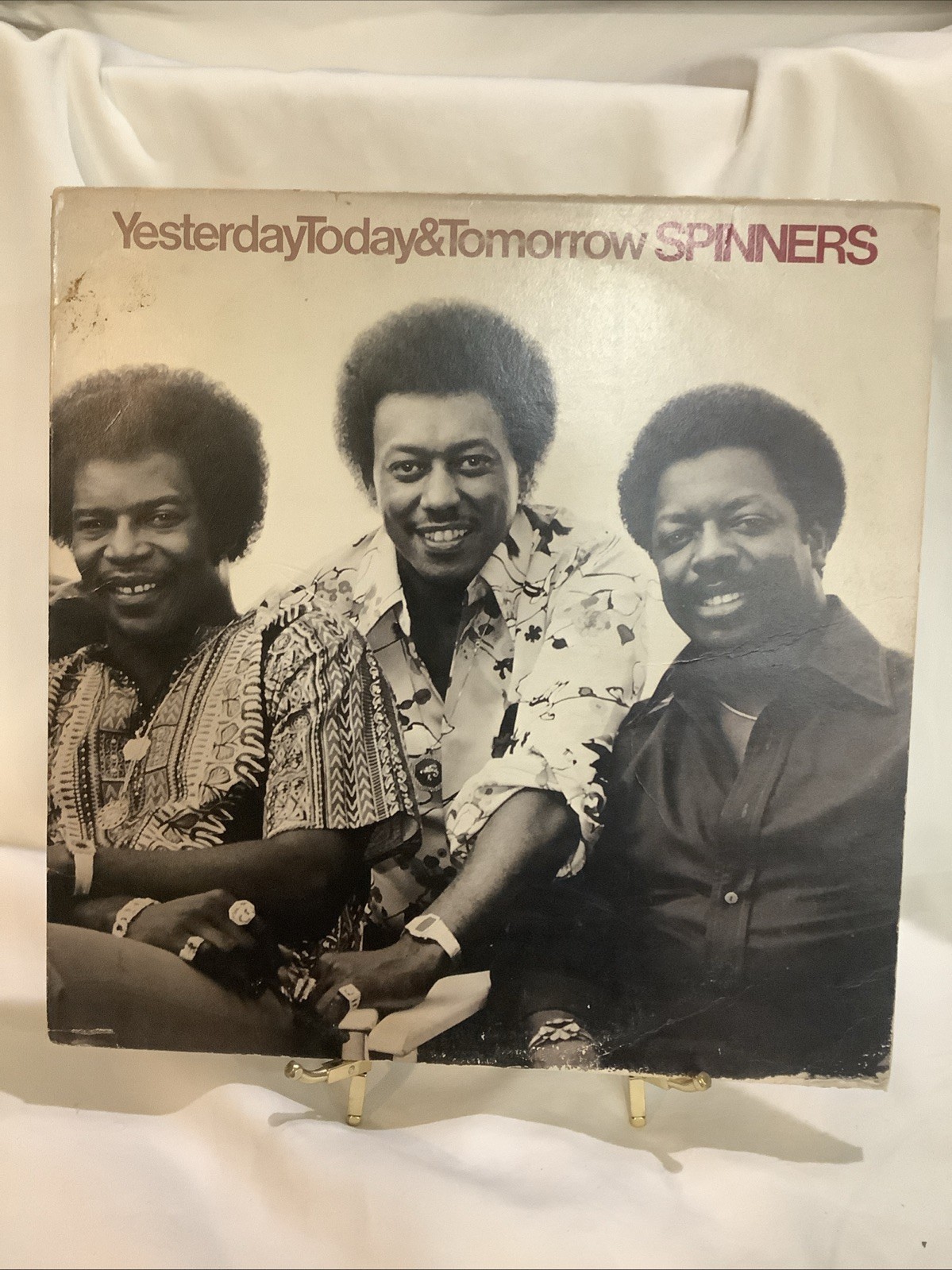 Spinners Yesterday Today & Tomorrow 1977 SD 19100 Atlantic Vinyl Record LP